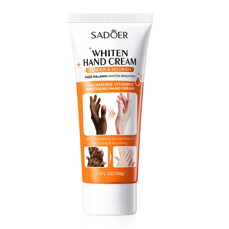 SADOER Skin Whitening Hand Cream Moisturizing Tender Nourish Non Greasy Hydrating Beauty Hands Skin Care Products