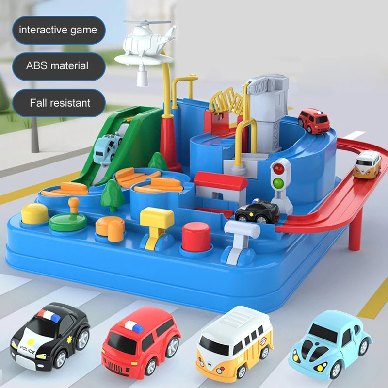 Race Track Adventure: Interactive Educational Toy Set