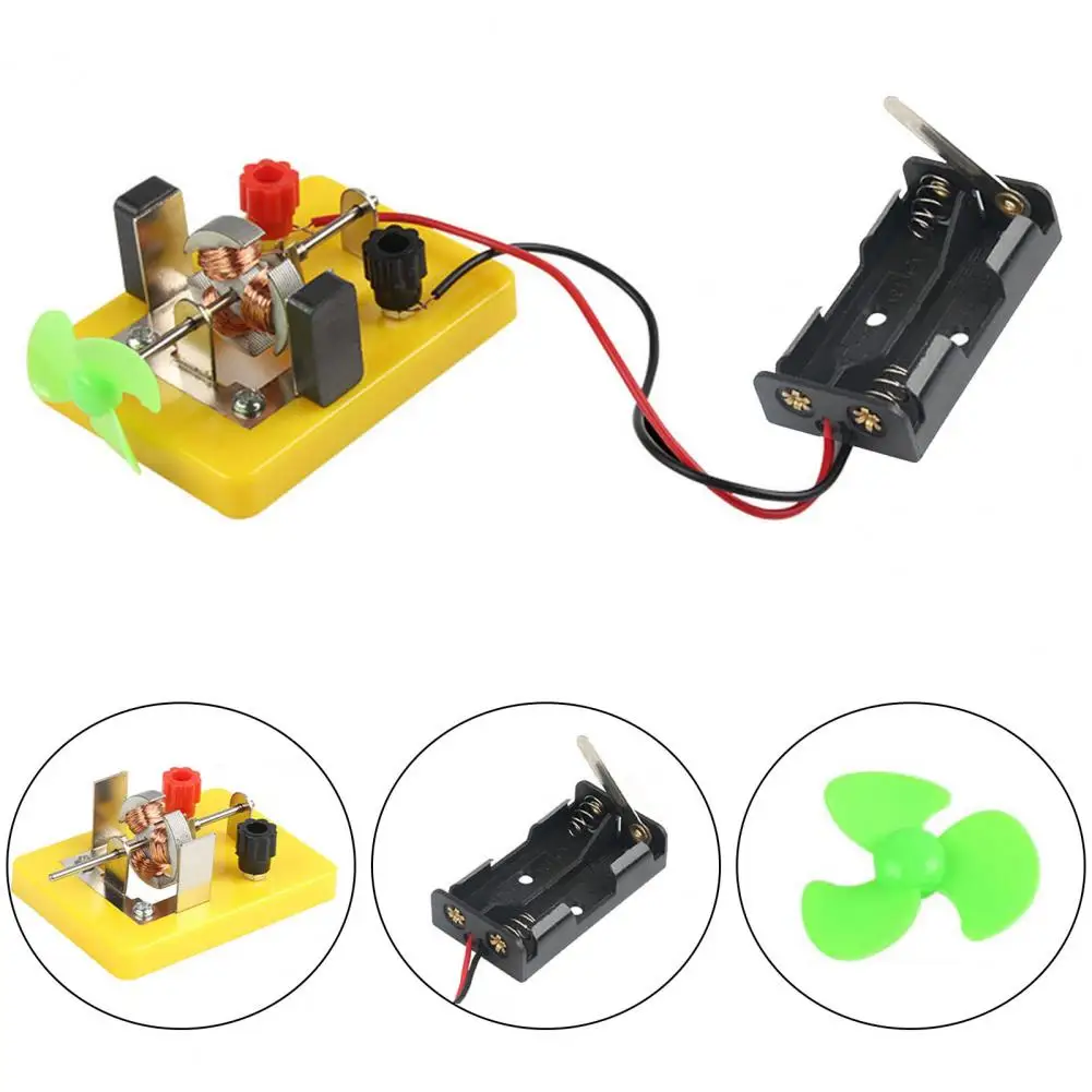 1 Set Educational Kid Toy Electricity Circuit Model Motor