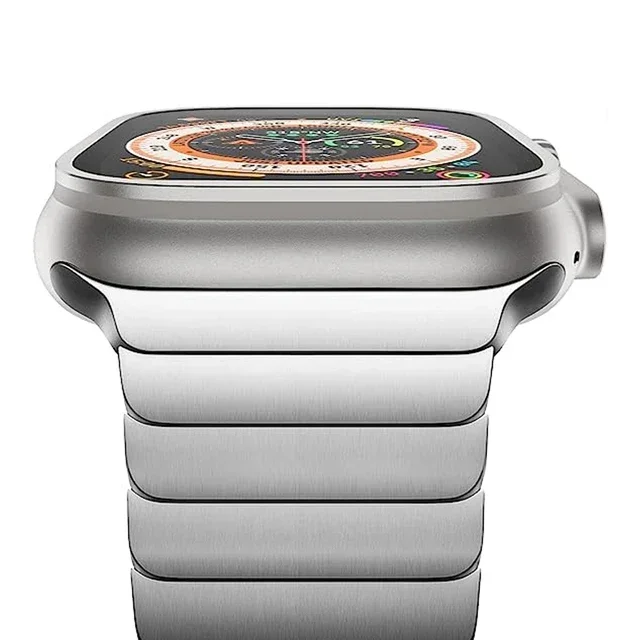 Titanium Color Stainless Steel Strap