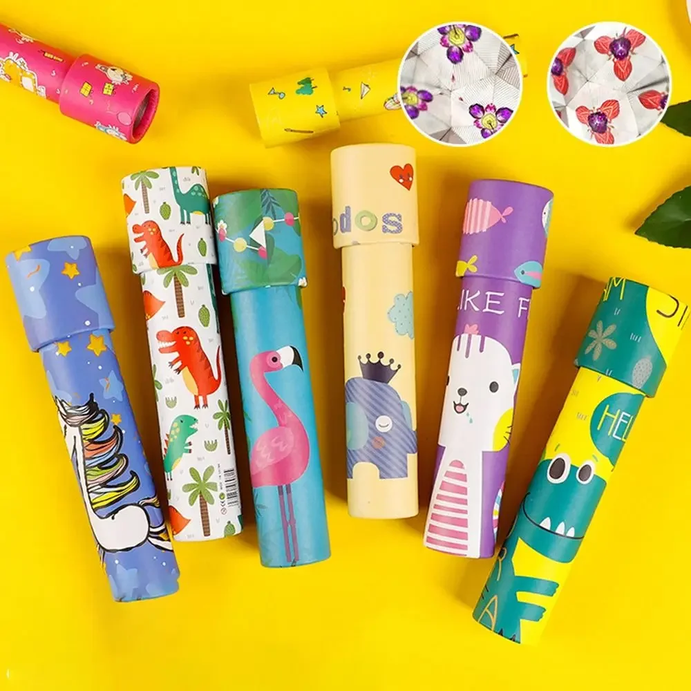 Children Toys Scalable Rotation Kaleidoscope 14cm Magic Changeful Adjustable for Children Autism Kids