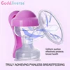Manual Breast Pump, High Suction Power for Moms, PP Milk Extractor for Lactation, Breastfeeding and Milk Supply Support 2