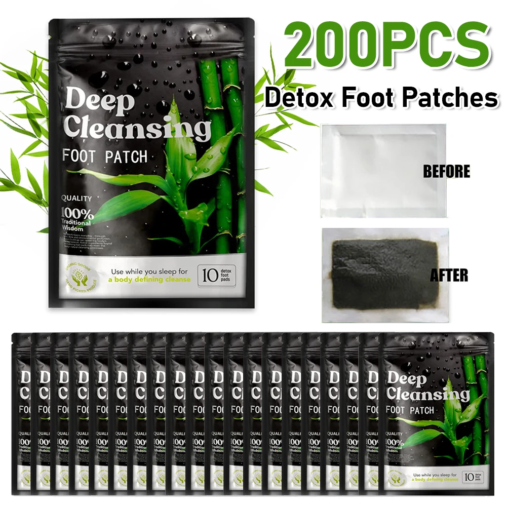 131506-e38f42.jpg Detox Foot Patches Stress Relief Feet Deep Sleep Detox Sticker Herbal Wellness Smart Shop
