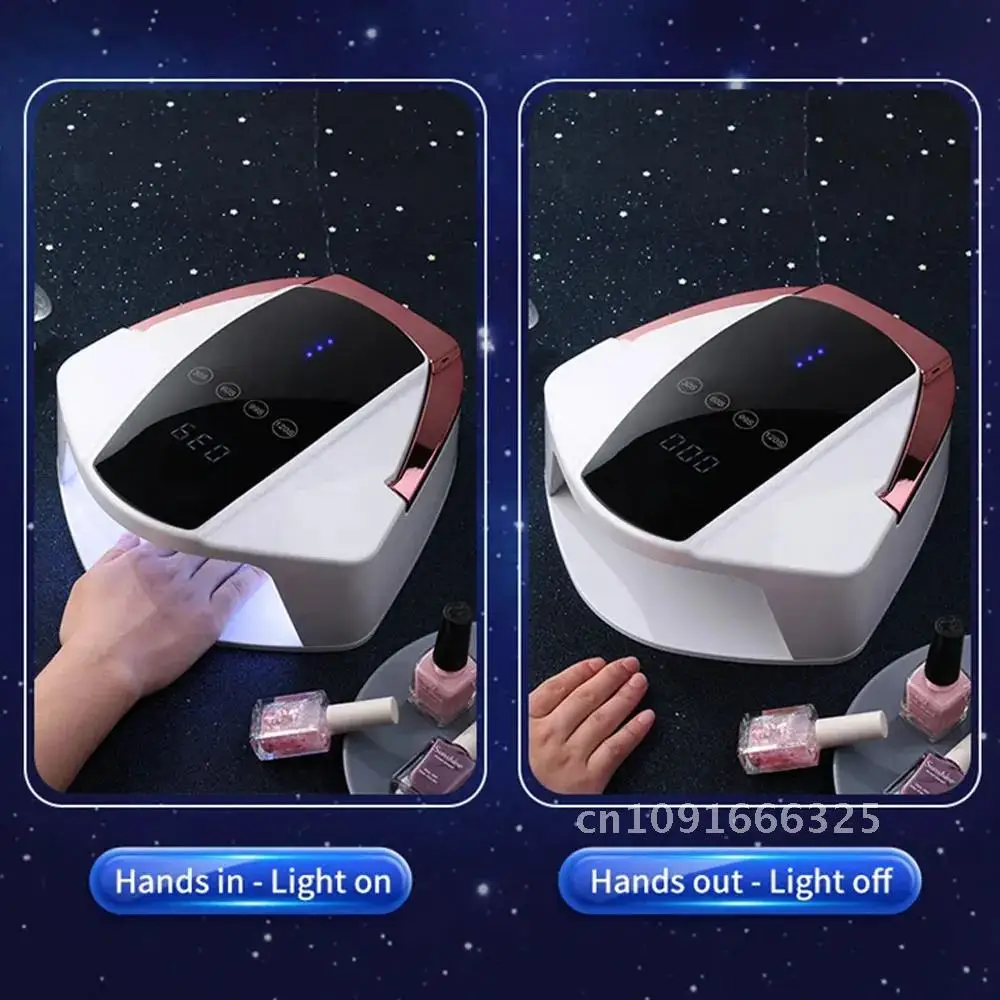 S90plus 네일 네일 UV 램프 96W 충전식 오븐 무선 페디큐어 라이트 네일 램프 LED LED 건조기 광선 요법 무선 매니큐어
