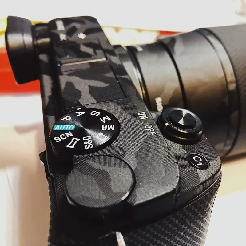 Anti-Scratch Camera Lens Sticker Coat Wrap Protective Film Body Protector Skin Cover For Sony A6300 A6400 ILCE-6400 ILCE-6300