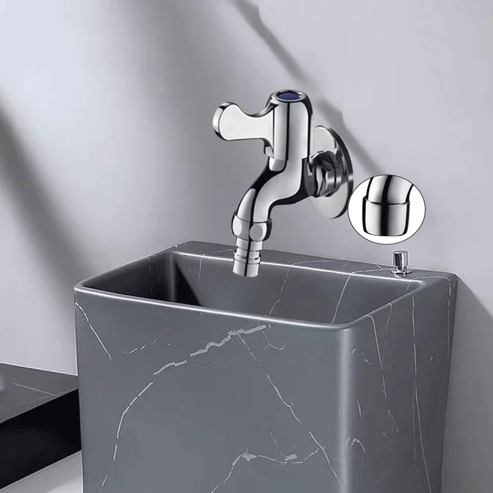 Description Picture 3 of itemWashing Machine Faucet for Household G1/2 Single Cold Wall Mop Sink, Dedicated Outdoor Universal Faucet