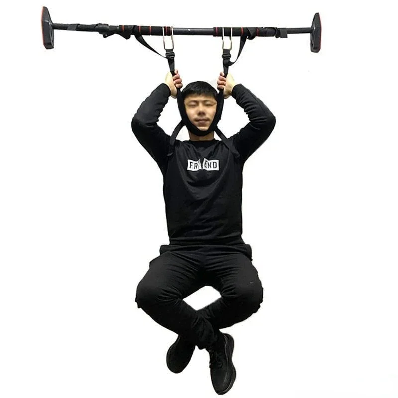 Description Picture 5 of itemAdjustable Cervical Neck Stretcher Massager Suspension Spine Horizontal Bar Suspension Household Tractor Cervical Traction Belt