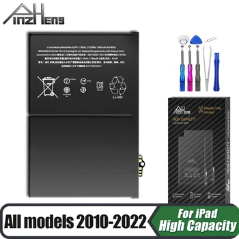 PINZHENG Tablet Battery For iPad 5 6 Air 1 A1474 A1475 A1893 For iPad Air 2 A1566 10.2 Mini 2 3 4 5 Pro 9.7 10.5 11 12.9 Battery