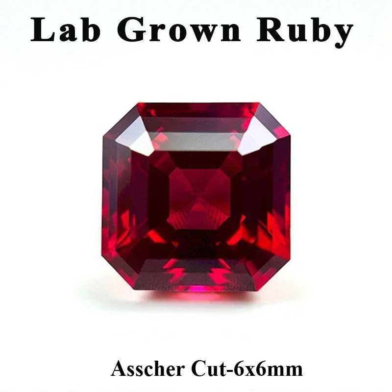 Asscher-6x6mm
