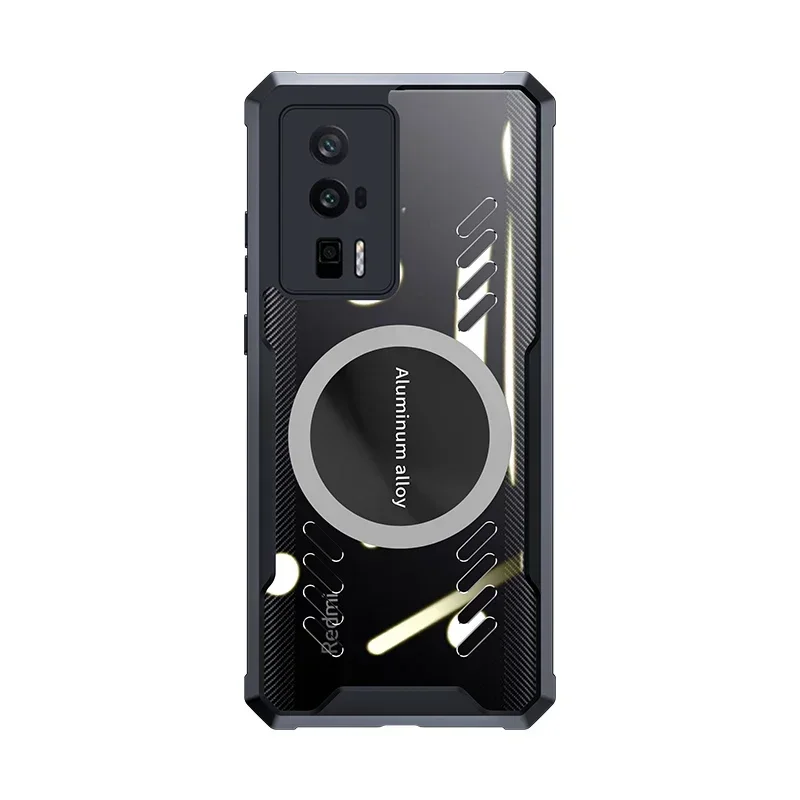 Per Redmi K70 K70E K60 K50 K50i K40 K40S Gaming Ultra Pro Plus Graphene Game Dissipazione del calore Custodia per PC Bumper Casing Shell_voghion.com
