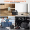 Portable Power Station, 299Wh Battery 300W Pure Sine Wave AC (600W Peak) Car Outlets PD 60W QC3.0 3
