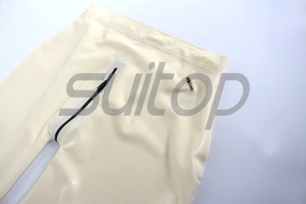 handmade latex panti hose rubber pants inflatable