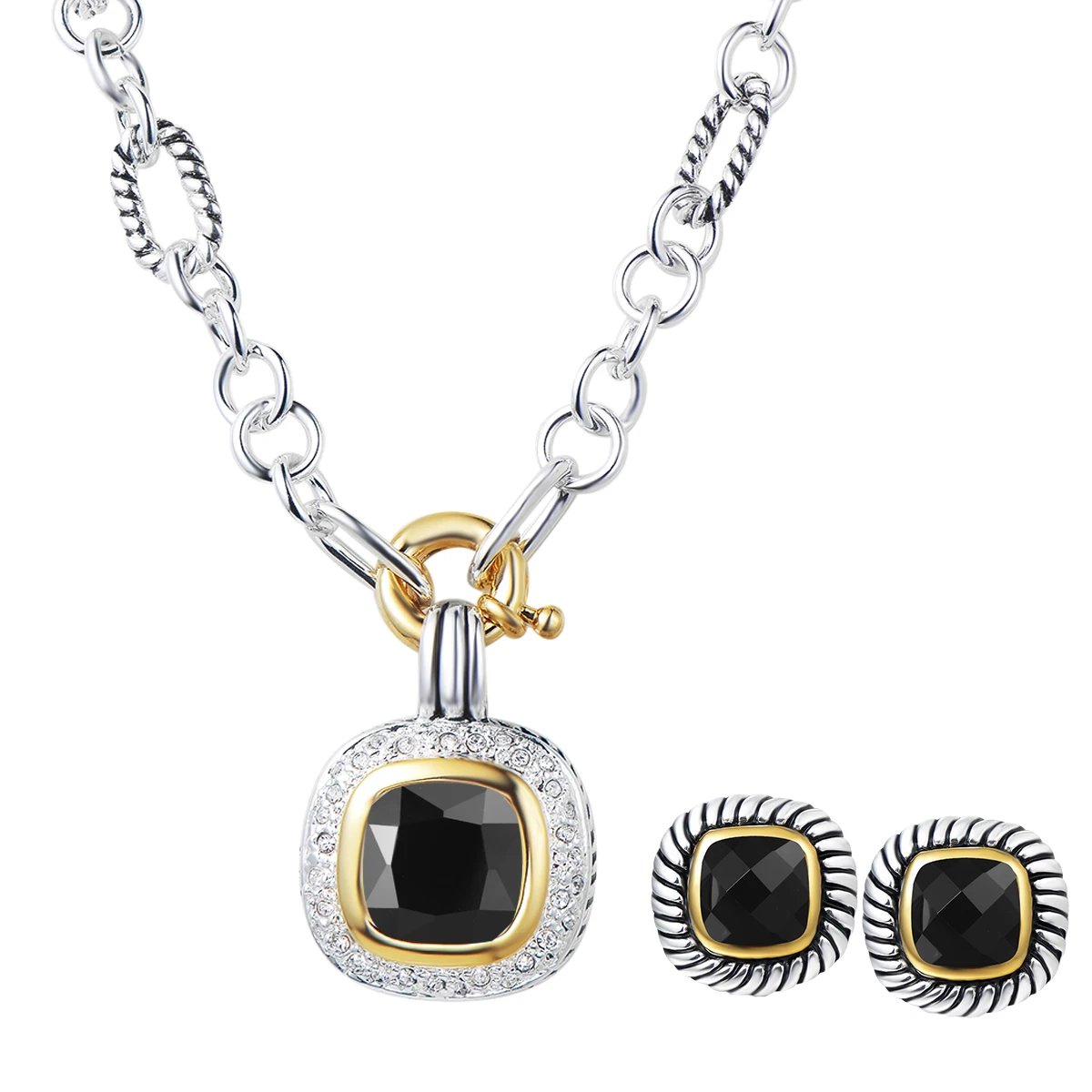 UNY Fashion Women Jewelry Set Designer Inspired Vintage Jewelrys Sets Antique Trendy Fashion Jewelry Set Christmas Jewelrys Sets - 5