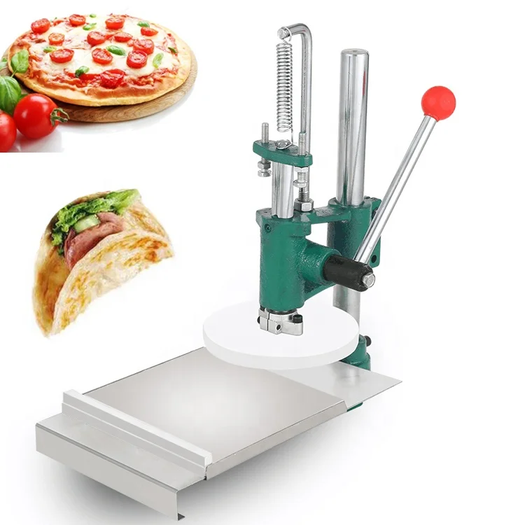 Commercial 12cm 16cm 20cm/22cm/25cm Pizza Dough Rolling Machine Hand Operate Manual Pizza Dough Making Press Machine soil testing field inspection pocket vane shear tester astm d2573 hand operate construction c tech cn heb oem