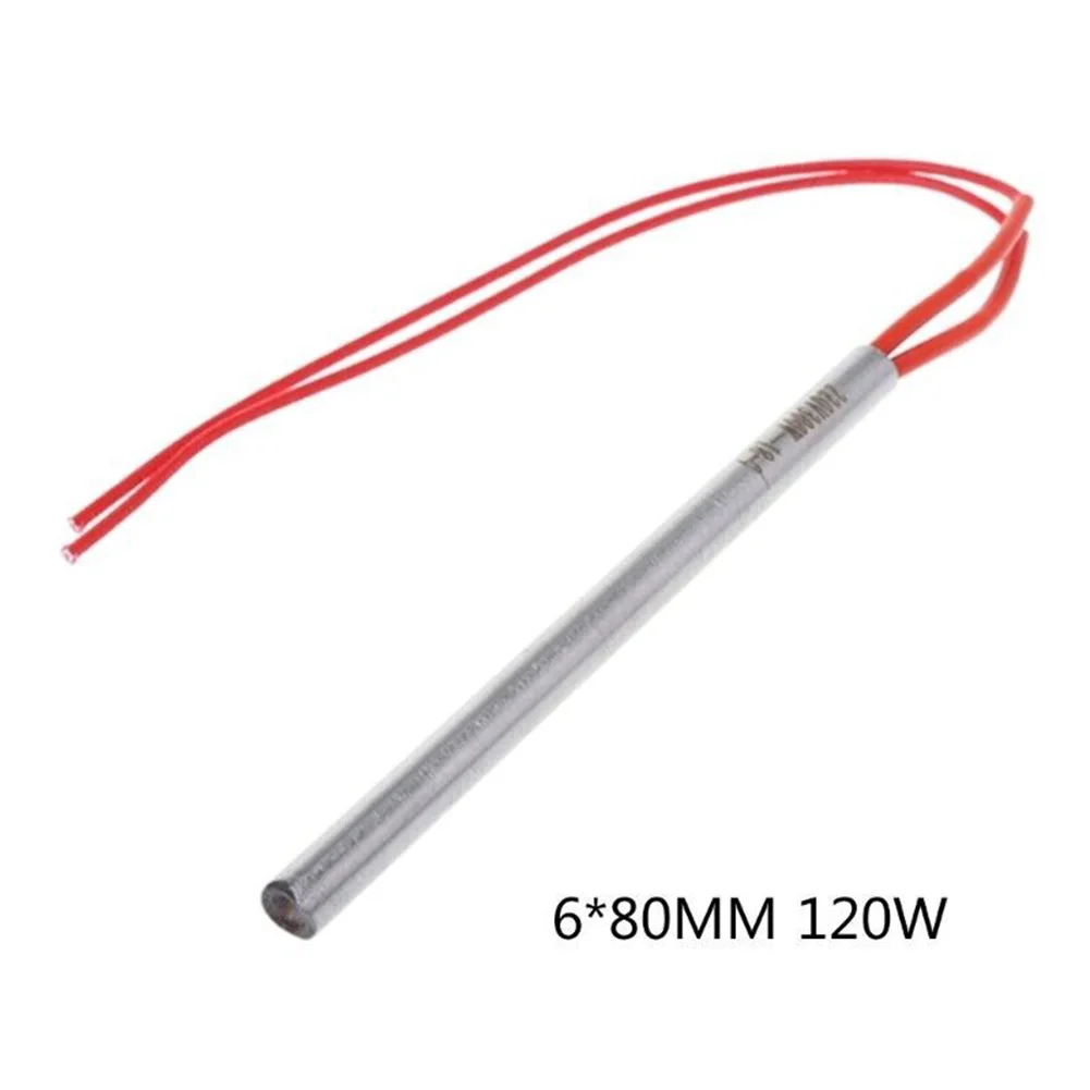220V 100-300W Igniter Hot Rod Convenient Stainless Steel Single Head Heating Tube For Wood Pellet Grills Hardware