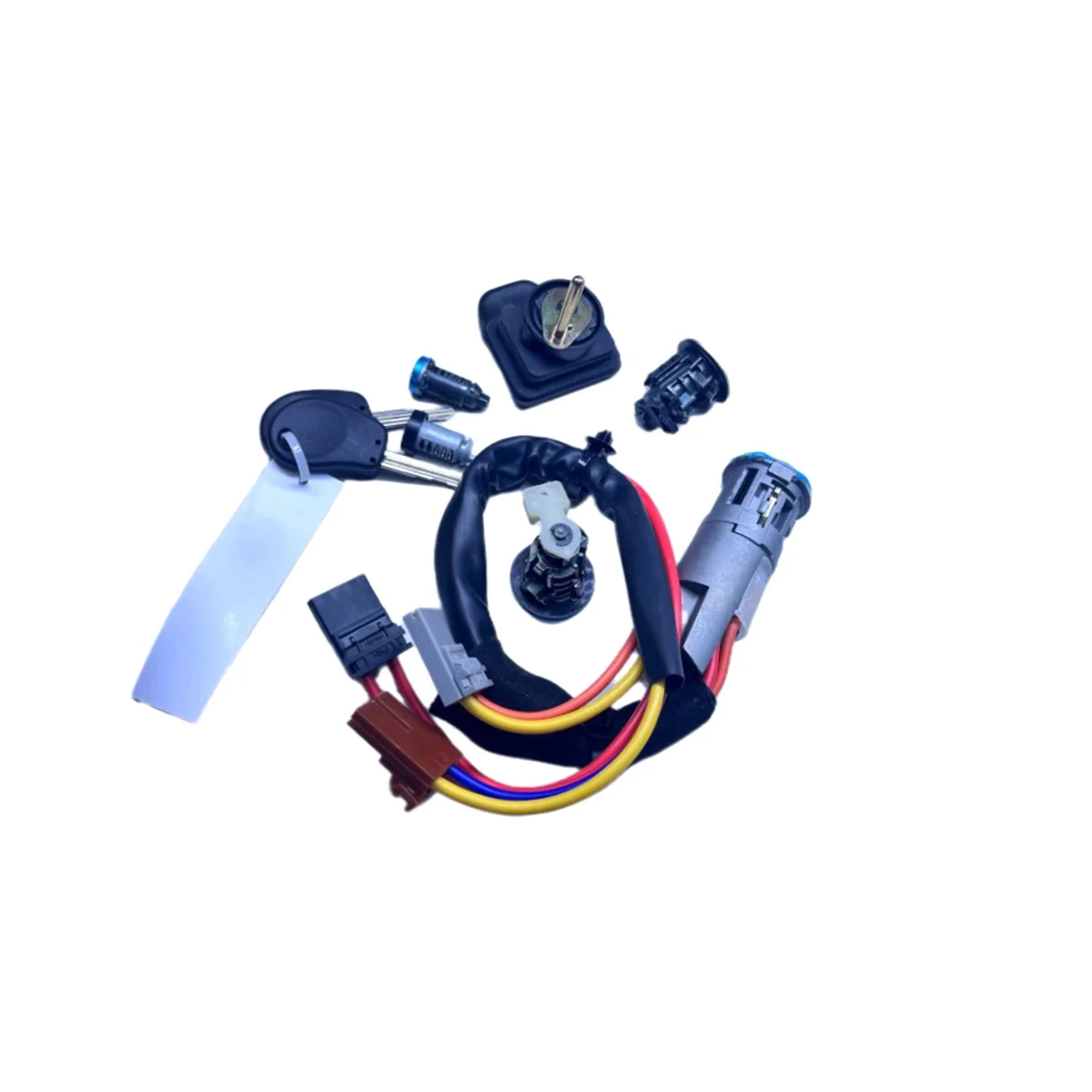 

Car Door Lock Cylinder Ignition Switch Fuel Tank Cover Lock Assembly with 2 Keys 4162F7 for (N2)