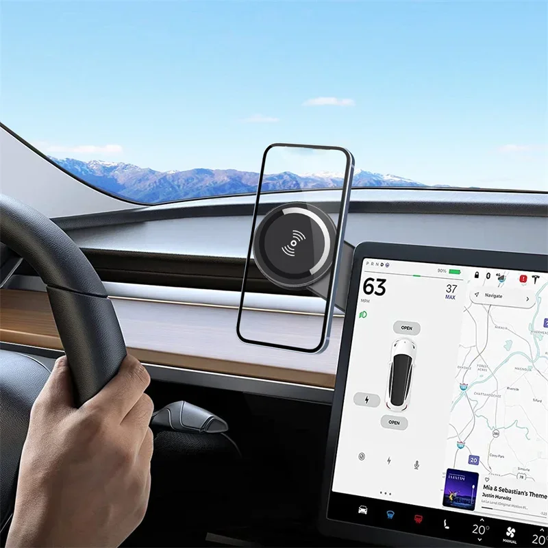 Wireless Car Charger Phone Holder Fast Charging