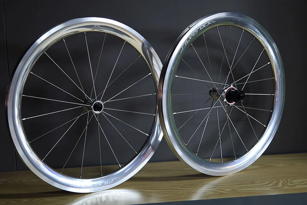 SILVEROCK SR38A 20 Zoll 406 451 Alu-Laufradsatz Felge Felgenbremse für Fnhon TERN N8 P8 P18 SP18 Faltbares Minivelo Fahrrad Räder – Detail 14