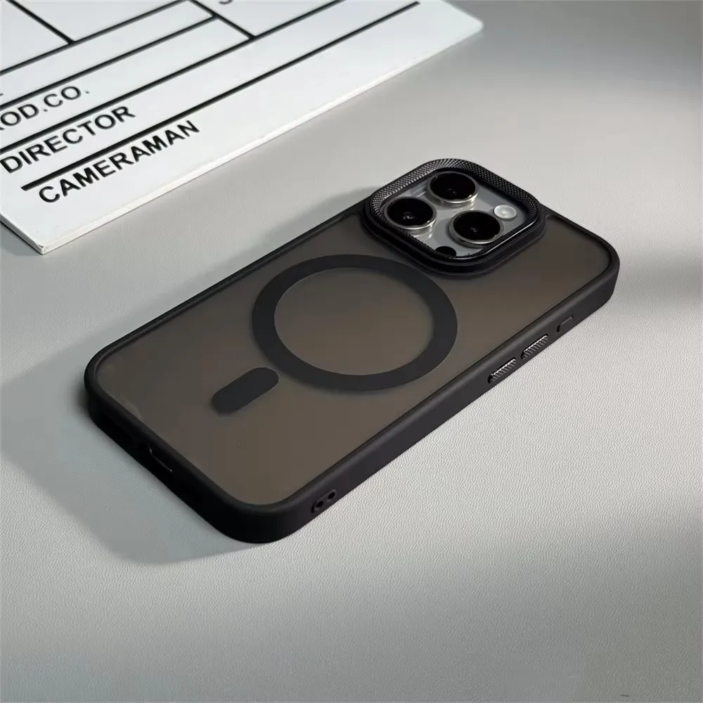 Luxury Spiricle Camera Protection Case for iPhone 15 16 Pro thumbnail 7