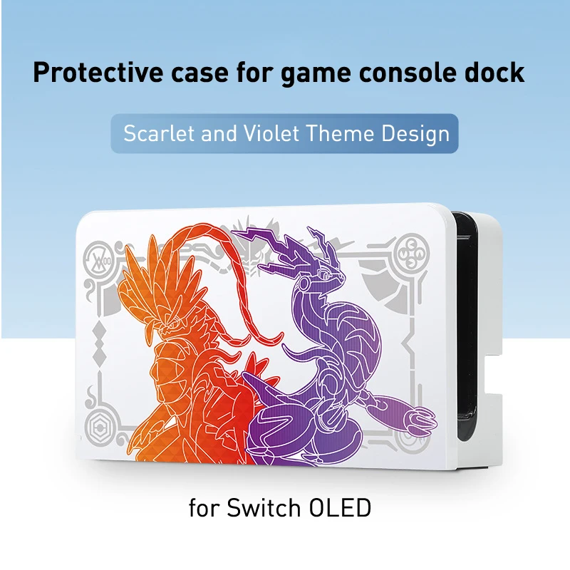 2023 Scarlet Violet Storage Bag for Nintendo Switch OLED Carrying Case Protective Shell for NS Switch OLED Game Accessories