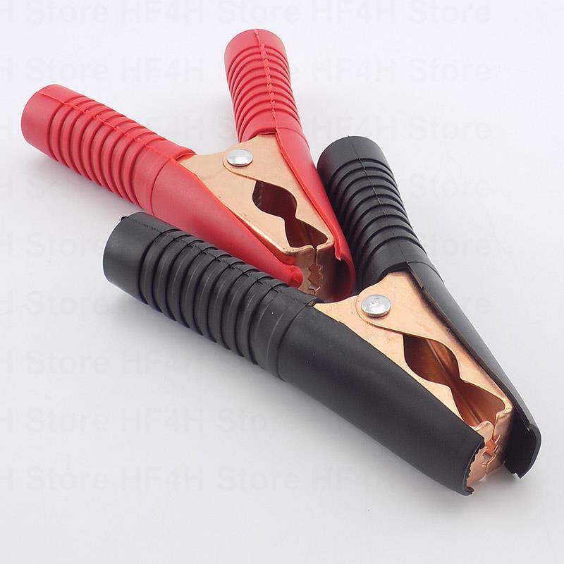 92mm 100A Handle Alligator clips Crocodile adapter Battery Test Connector Test cable Probe Metal Clips B4