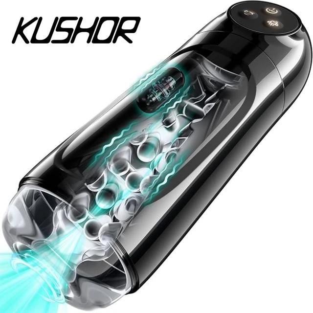 Automatischer saugender männlicher Masturbator, Vibration, Blowjob-Maschine, Masturbationstasse mit 9 Saugnäpfen und 10 Vibrationsmodi, Sexspielzeug für Männer
