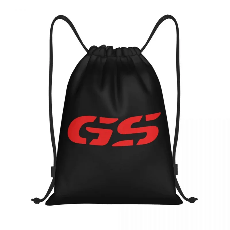 

Motorcycle Adventure R1200 GS Drawstring Backpack Women Men Gym Sport Sackpack Portable Motorrad Biker Training Bag Sack