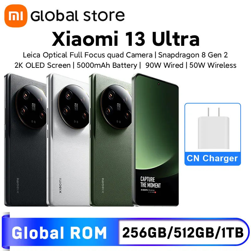  Xiaomi 13T PRO 5G + 4G LTE (512GB+12GB) Global ROM