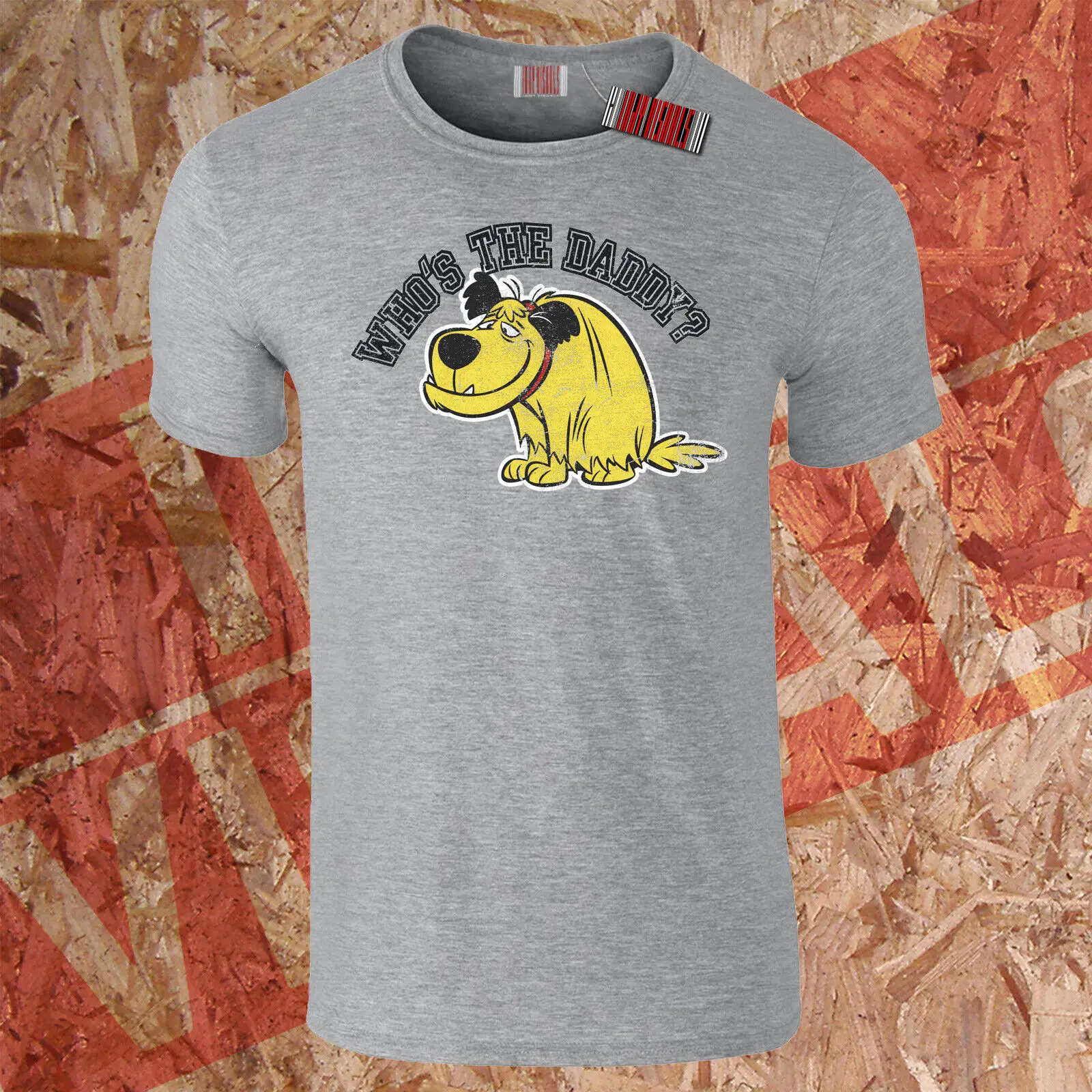 Maglietta Mutley Chi È Il Papà Wacky Races Unisex Retro Tv Show Sale