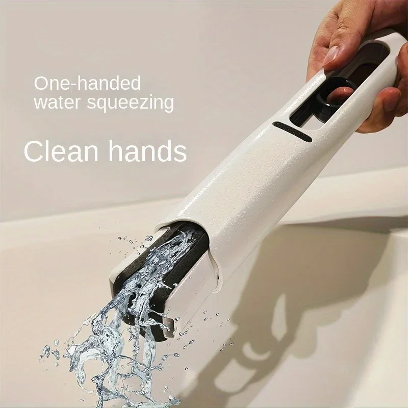 Squeeze Mop Mini Folding Self-squeezing Home Cleaning Sponge