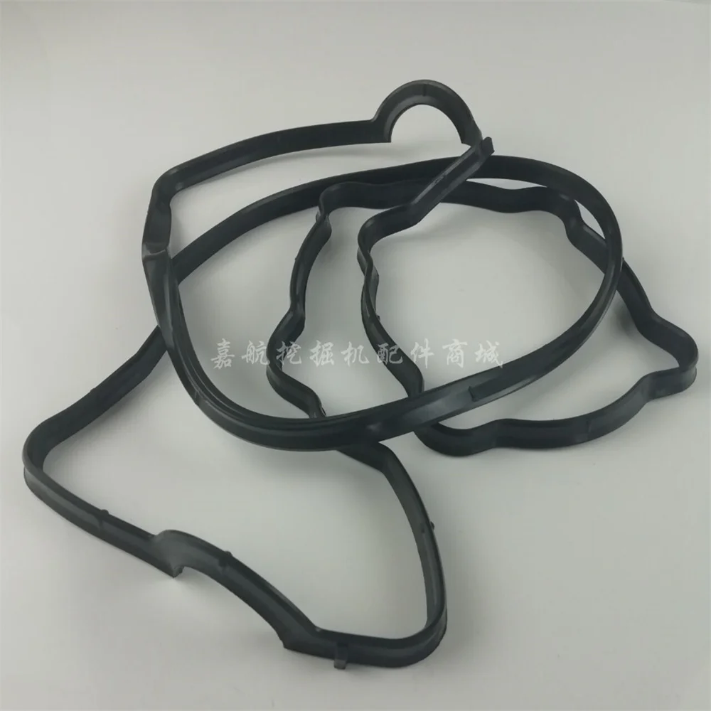 Excavator parts for Kobelco SK330-8 350-8 valve chamber gasket Hino J08E engine valve chamber sealing strip
