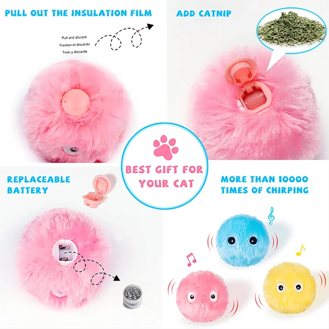 Smart Interactive Ball Catnip 4