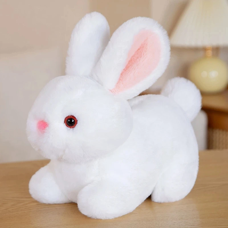 Fluffy Rabbit Plush Toy Soft Kids Rabbit Stuffed Animals Stuffed