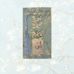 Elegant Floral Metal Bookmark - Artistic Book Page Clip and Stationery Gift (Apricot flower)