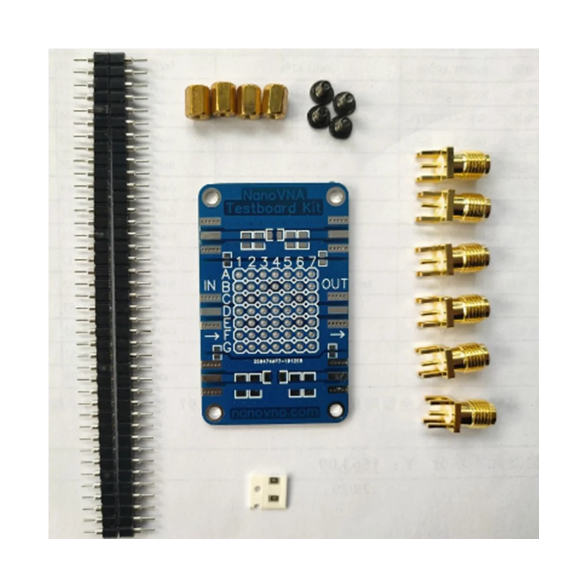 NanoVNA Testboard Kit VNA Test Demo Board Vector Network Analyzer Testing Board 5