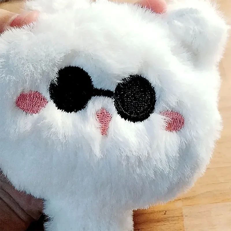 Plush Toy Anime Jujutsu Kaisen Satoru Gojo Geto Suguru Cat Fox Plush Doll Cute Embroidery Plush Doll Pendant Birthday Gift