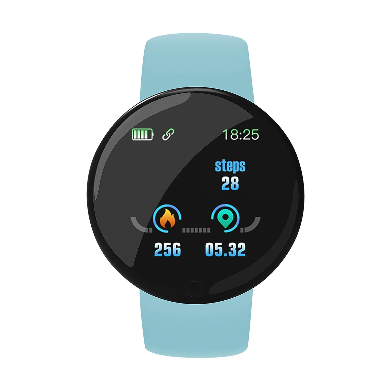 Fit Bit Charge 5 Fitness-D18s Watch Inch Women Smart 1.44 Bracelet Sleep Gift For Men And Smart Watch Without Phone Needed