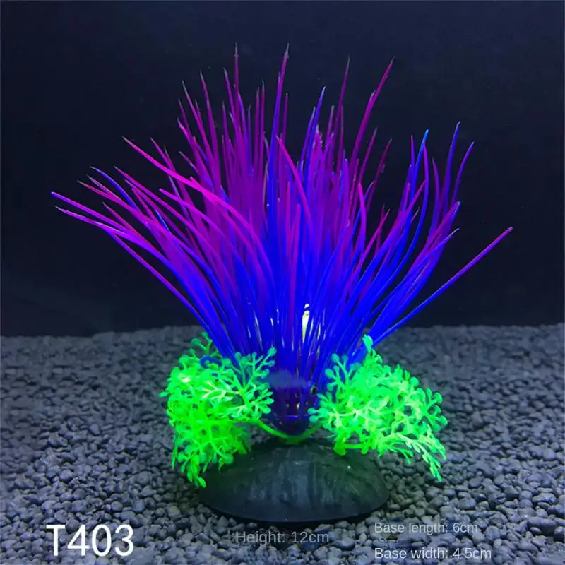 Artificial Aquarium Decor Plants Green Water Grass Aquatic Plant Fish Tank Grass Flower Decoration Water Weeds Ornament