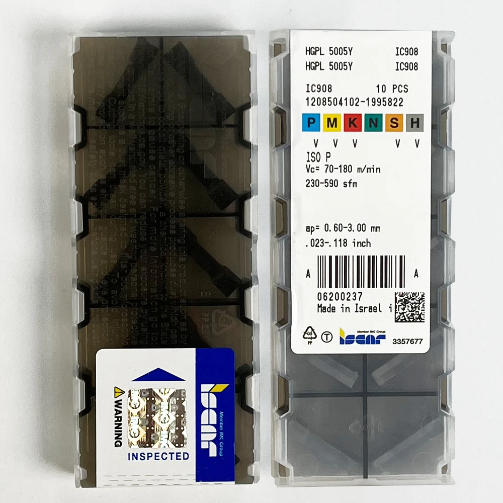 

HAUZHICHUN hlpg 5005Y IC908 CNC фрезерный инструмент твердосплавный токарный инструмент