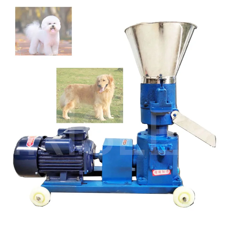 

Pellet Machine Stainless Steel Feed Pellet Mill 220V/380V Horses And Cattle And Sheep Feed Granulator