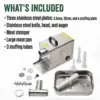 Products #22 Meat Grinder, 1.0 HP Stainless Steel Electric Meat Grinder Machine, Ideal for Heavy Use 4