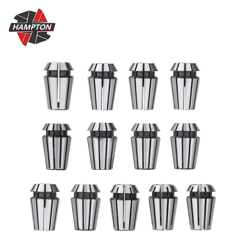 ER11 Spring Collet Chuck Set 7/13/14/15pcs Lathe Mill Tool Holder High
