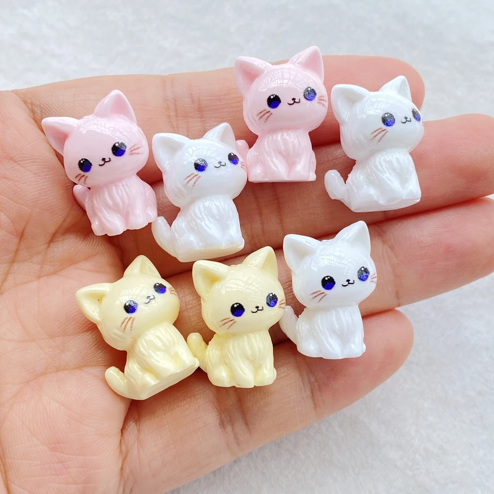 Figurines chat 3d en résine pour loisirs créatifs et décoration_voghion.com