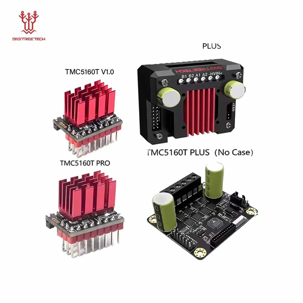 BIGTREETEH TMC5160T Pro/Plus SPI Stepper Motor Driver For Octopus Pro SKR 3 EZ For Ender 3 V2 Upgrade Voron 3D Printer Parts