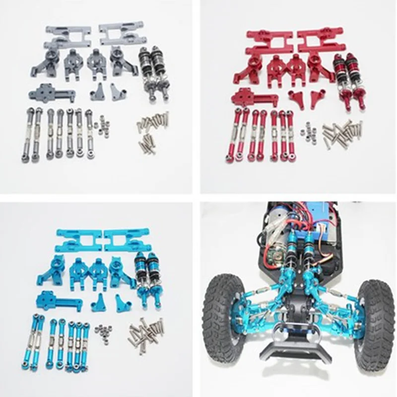 

12428 12423 комплект обновленных аксессуаров для Feiyue FY03 WLtoys 12428 12423 1/12 Запчасти для радиоуправляемых автомобилей