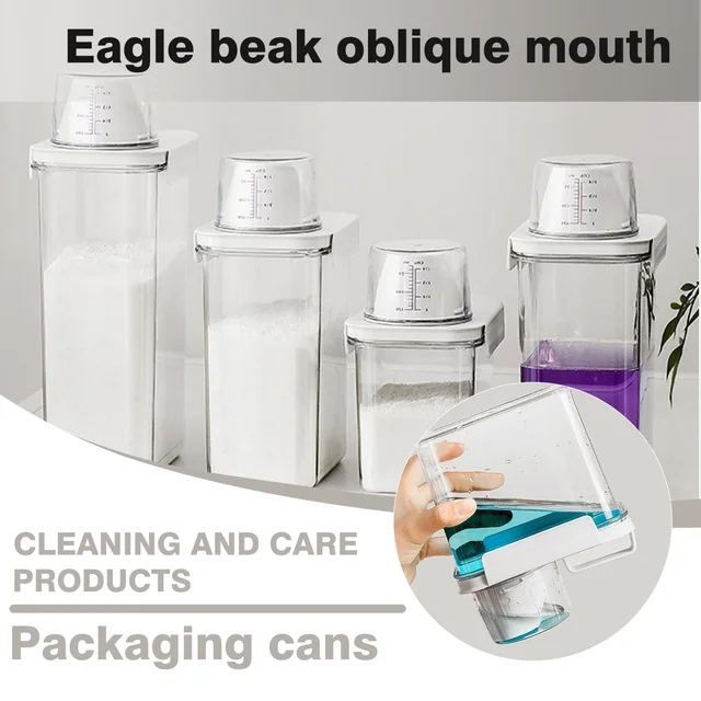 Airtight Laundry Powder Storage Box 1