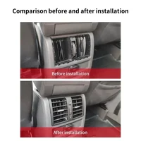 Sortie d'aération arrière de climatisation de voiture, A/C, VW Touran Caddy 2004-2015, 1TD819203 6