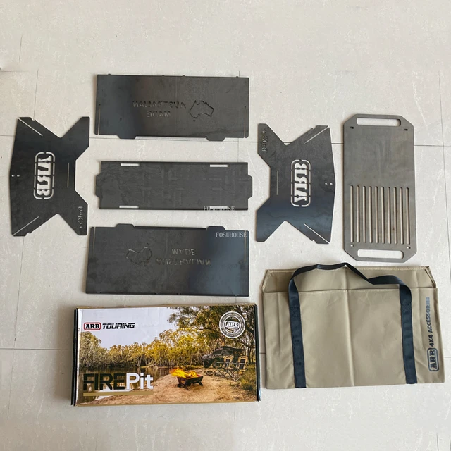 Otthoni Fűtési Tűz Gödrök Kültéri Grill Állvány Modern Kemping Kemence Máglya Kályha Hordozható Utazási Faszén Barbecue Brazier U - Image 4