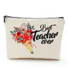 Teacher Survival Kit,Teacher Appreciation Gift, Graduation Gifts for Teachers, Waterproof Makeup Bag, High School makeup bags 4