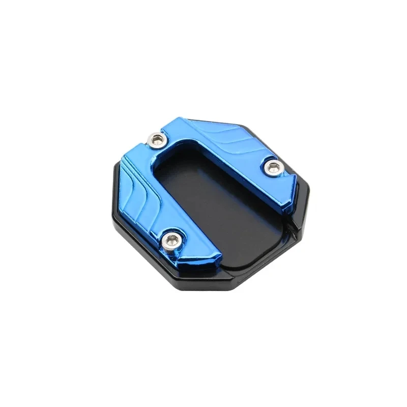 Universal Motorcycle Kickstand Extender - CNC Aluminum Alloy Enlarged Foot Pad Stand
